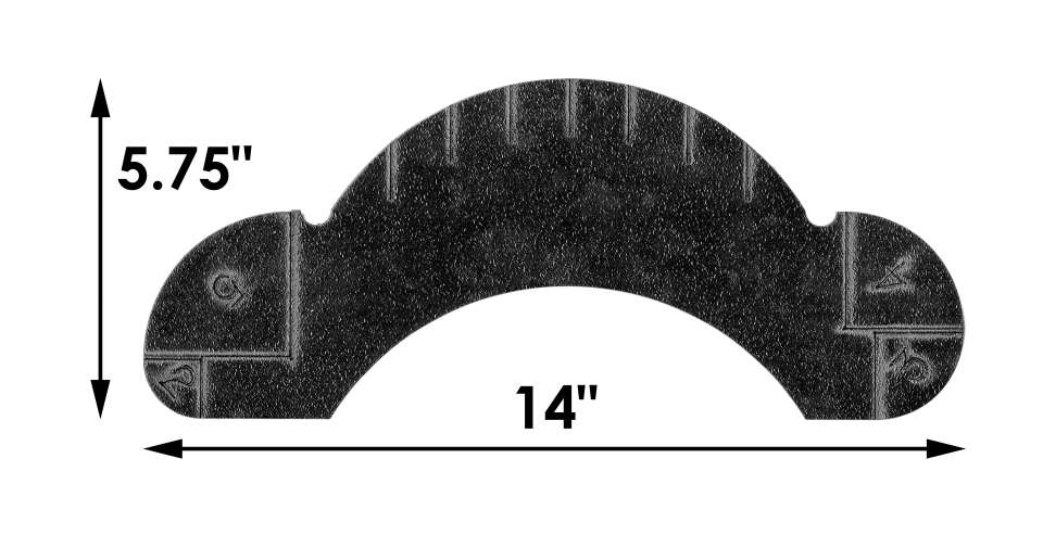EZ Curve Longarm Ruler